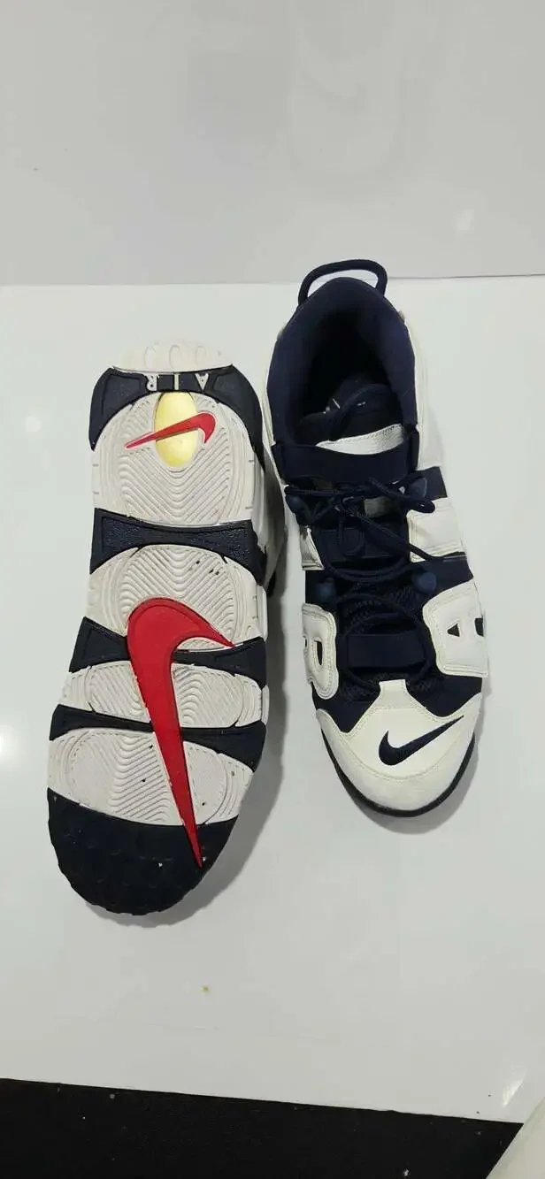 Nike Air More Uptempo Olympic White Navy 414962-104